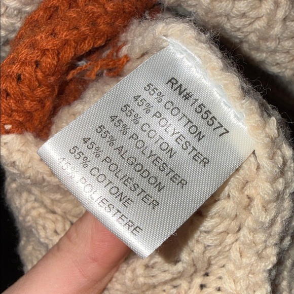 Miracle Multicolor V-Neck Fringed Sweater - Picture 7 of 7